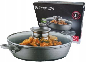 PATELNIA GŁĘBOKA 22313 VERSO 28cm + POKRYWKA 6