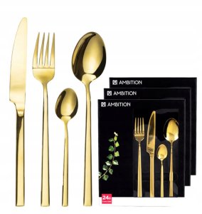 SZTUĆCE 24 EL 83935 COMO ZŁOTE 11