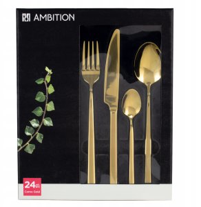 SZTUĆCE 24 EL 83935 COMO ZŁOTE 3