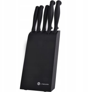 Zwilling Zestaw 5 noży Essential w czarnym bloku 1