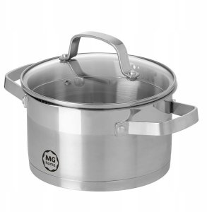 GARNEK PROFESJONALNY 20 CM INOX 3.6 L 2