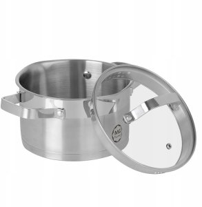 GARNEK PROFESJONALNY 20 CM INOX 3.6 L 3