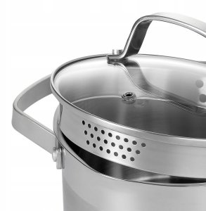 GARNEK PROFESJONALNY 18 CM INOX 2.6 L 4