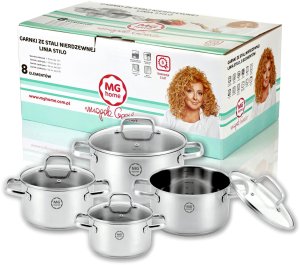 ZESTAW GARNKÓW STILO INOX 8 ELEMENTÓW 2