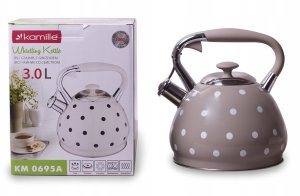 CZAJNIK NIEELEKTRYCZNY 0695GR SZARY 3 L 5