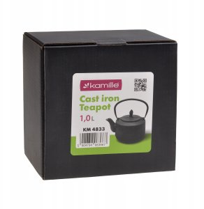 CZAJNIK ŻELIWNY 4833 CZARNY 1 L 5