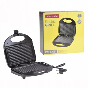 Opiekacz HP OPIEKACZ 6715 CZARNY 800 W GRILL 12