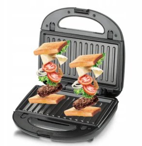 Opiekacz HP OPIEKACZ 6715 CZARNY 800 W GRILL 13