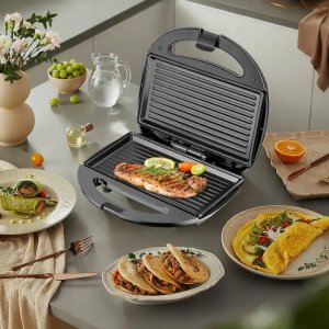 Opiekacz HP OPIEKACZ 6715 CZARNY 800 W GRILL 14