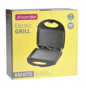 Opiekacz HP OPIEKACZ 6715 CZARNY 800 W GRILL 4
