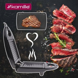 Opiekacz HP OPIEKACZ 6715 CZARNY 800 W GRILL 7