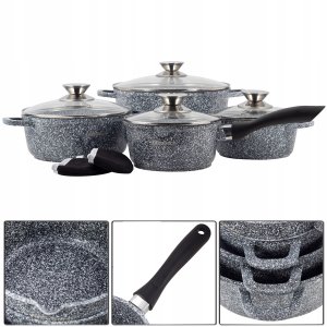 ZESTAW GARNKÓW 100505 GRANITOWE 8 ELEMENTÓW 6