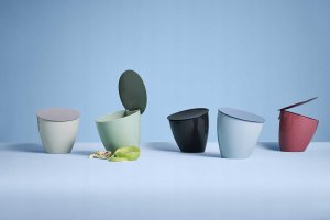 KOSZ NA ODPADKI CALYPSO 2200 ML NORDIC BLACK 108550041100 10