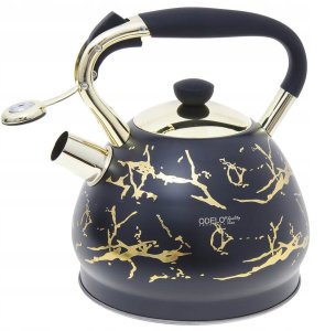 CZAJNIK NIEELEKTRYCZNY OD 2087 CZARNY ZŁOTY 3 L 4