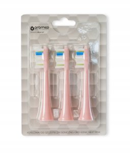 KOŃCÓWKI ORO-SONIC NEXT PINK 3 SZT 3