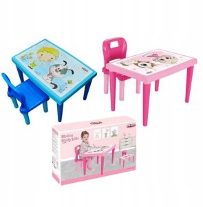 ARTYK ZESTAW STOLIK Z KRZESEŁKIEM BLUE 8693461039607 2