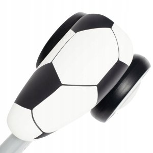Polesie BM JEŹDZIK BIKE FOOTBALL CZARNO BIAŁY 8596164124369 3