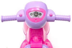 BM JEŹDZIK SCOOTER Z DŹWIĘKIEM RÓŻOWY 3