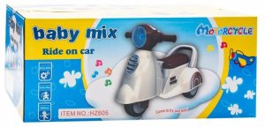 BM JEŹDZIK SCOOTER Z DŹWIĘKIEM RÓŻOWY 4