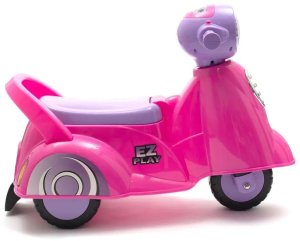 BM JEŹDZIK SCOOTER Z DŹWIĘKIEM RÓŻOWY 6