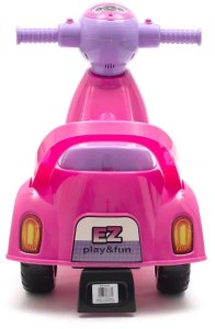 BM JEŹDZIK SCOOTER Z DŹWIĘKIEM RÓŻOWY 7