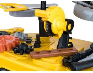 BABY MIX WARSZTAT DLA DZIECI POWER TOOL ŻÓŁTY 11