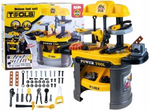 BABY MIX WARSZTAT DLA DZIECI POWER TOOL ŻÓŁTY 2