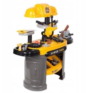 BABY MIX WARSZTAT DLA DZIECI POWER TOOL ŻÓŁTY 5