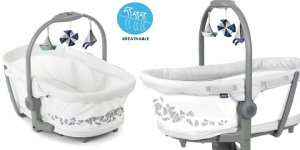 CHICCO ŁÓŻECZKO KOŁYSKA BABY HUG 5W1    BEIGE LATTE 05087076960000 8