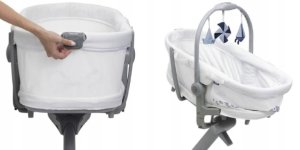 CHICCO ŁÓŻECZKO KOŁYSKA BABY HUG 5W1    BEIGE LATTE 05087076960000 9