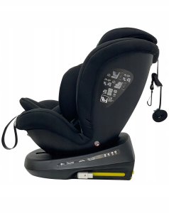 Lionelo DING FOTELIK AIDEN GR 0/1/2/3 I-SIZE 40-150CM 360 OBROTOWY BLACK 5420067903123 2