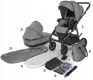 WÓZEK NEXT UP 2W1 LIMITED DRAGONFLY 809 /2022/5906724206030 2