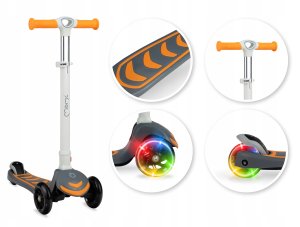 MOMI HULAJNOGA VIVIO POMARAŃCZOWO-SZARA 18