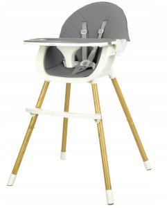 PRIMABOBO KRZESEŁKO DO KARMIENIA BONI GRAY 5904905020611 2