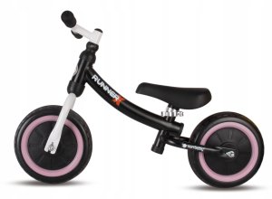 SUN BABY ROWEREK BIEGOWY RUNNER X BLACK SUGER PINK 5907478642990 1
