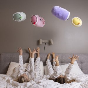 TEDDYKOMPANIET SQUEEZIE BUBBLE TEA BANAN 30CM 7331626042246 5