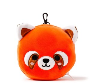 Relaxeazzz Panda pomarańczowa Pluszowy Zestaw: Podszuka + Opaska Na Oczy 3