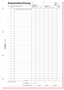 Herlitz Rozliczenie kasy A4 502 2x 50 arkusz 3