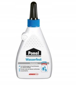 Ponal Holzleim Wasserfest, Flasche mit 225g, 9H PN18S 1