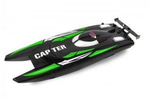 Jamara Speedboot LiPo 7,4V czarny/zielony 2,4GHz 5