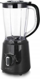 Blender kielichowy Emerio Mikser stojący 1.5L pojemnik, bez BPA, czarny 2