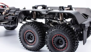 Amewi RC Auto AMXRock RCX10.3P Crawler 6x6 Pickup schw. /14+ 8
