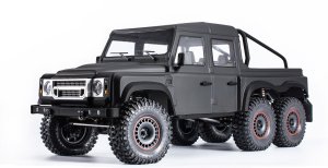 Amewi RC Auto AMXRock RCX10.3P Crawler 6x6 Pickup grau /14+ 1
