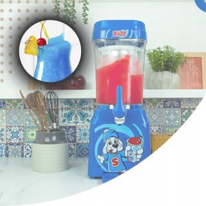 Fizz Eismaschine SlushPuppie Slusheis 1L blau mit Zapfhahn 4