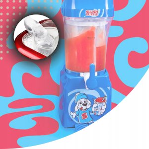Fizz Eismaschine SlushPuppie Slusheis 1L blau mit Zapfhahn 6