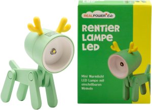 Realpower RealPower LED-Zwierzę latarka Green Deer 3