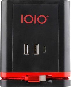 Olympia Steckdosenwürfel IOIO SW 1000, schwarz 1
