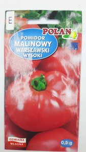 PLATINET NASIONA POMIDOR GRUNTOWY WARSZAWSKI TOMATO SEEDS 0,5 G 2
