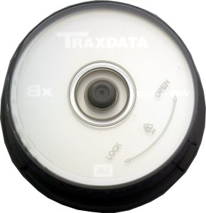 TRAXDATA DVD+ RW 4,7GB 8X CAKE*25 *9037A3ITRA005* 1