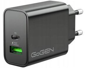 Ładowarka USB Gogen ACHPDQ230B PD 30W 15V C+A czar 3